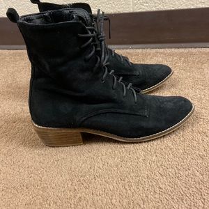 ROOLEE Black suede boots